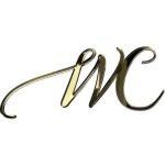 Plaque de porte wc, wc hommes, wc femmes. - plexi miroir or - wc