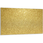 Plaque de protection en verre pour po�le 80x52 or