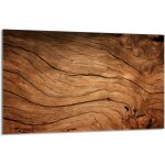 Plaque de protection en verre pour po�le � bois 80x52