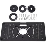 Plaque de routeur plaque en aluminium table en alliage insert machine de coupe de la machine � basculement ...