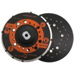 Plaque de support de boucle  crochet, tampon de ponage de 6 pouces, 150mm, ponceuse orbitale lectrique ...