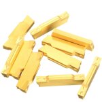 Plaquettes en carbure de tungstene, pour outil de coupe de rainurage de tour mgehr / mgivr, 10pcs