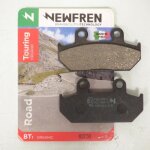 Plaquette de frein newfren pour moto honda 1500 gl gold wing 1988