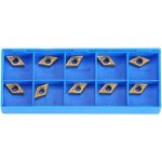 Plaquettes de tournage carbure tungst�ne dcmt070204 insert cnc rev�tement multicouche