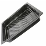 Bosch - plat rectangulaire noir hz633070 pour four & cuisinire siemens