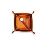 Plateau en cuir de diffrentes tailles, vide poche en cuir, plateau rectangulaire classique en cuir, ...