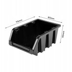 Plateau � outils d'atelier noir pour camion np6