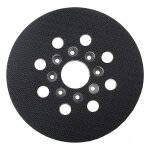 Plateau et patin de ponage125 mm plateau de ponage compatible avec bosch gex 1251 ae, pex 220 a, pex ...