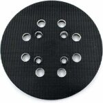 Plateau de pon�age � 125 mm 8 trous qualit� sup�rieure avec velcro pour ponceuse excentrique bosch pex ...