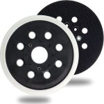 Plateau de ponage 125 mm compatible avec bosch rs035 gex 125 - 1 ae, pex 220 a, pex 220 ae, skil 7402 ...