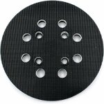 Plateau de pon�age pour bosch (� 125 mm, duret� moyenne avec syst�me accessoires pour ponceuse excentrique ...