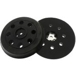 Plateau de ponage dur compatible avec bosch pex 12, pex 125 et pex 400 a ( 125 mm), 8 trous plateau ...