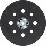 Plateau de pon�age mi - dur (pour peinture, mastic, 8 trous, � 125 mm, accessoires ponceuses excentriques) ...
