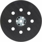 Plateau de pon�age mi - dur (pour peinture, mastic, 8 trous, � 125 mm, accessoires ponceuses excentriques) ...