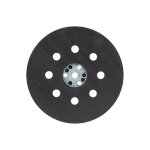Plateau de ponage mi - dur (pour peinture, mastic, 8 trous,  125 mm, accessoires ponceuses excentriques) ...