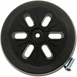 Plateau de ponage pour ponceuse excentrique bosch gex 150 ac, pex 15 ae, gex 150 turbo avec vis