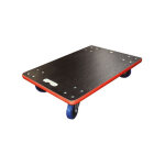 Matisère - plateau roulant bois 600x400mm - roues caoutchouc - charge max. 350kg - pb34 Matisère - plateau roulant bois 600x400mm - roues caoutchouc - charge max. 350kg - pb34