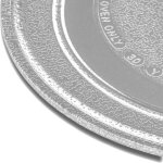Plateau tournant compatible avec sharp r270s, r270slm, r204s micro - ondes - plaque tournante verre, ...