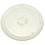 Plateau en verre d'origine 280 mm (481246678407, c00629086) four micro - ondes bauknecht, brandt, ikea ...