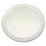 Plateau en verre 280 mm (481946678218, c00337373) four micro - ondes bauknecht, ignis, ikea whirlpool ...