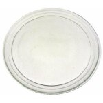 Plateau en verre 280 mm (481946678218, c00337373) four micro - ondes bauknecht, ignis, ikea whirlpool ...