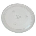 Plateau en verre diam. 31, 5 cm pour four micro - ondes 49016762, 252100500022 aeg, ariston hotpoint, ...
