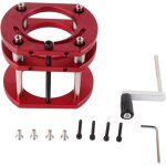 Plateforme de levage et de serrage de table de fraiseuse avec d�fonceuse � quatre mors
