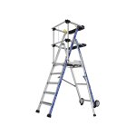 Escabeau pirl 5 marches - hauteur max. de travail 3. 18m - 2272905