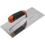 Platoir courb� inox / bi - mat mondelin 28x12cm