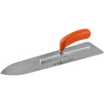 Platoir flamand 55x12 cm ? lame acier nickel� avec �tui de protection ? bout ogive ? poign�e plastique ...