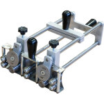 Plieuse  main manuelle - double colonne - kya - sc - 350 mm - 4 rouleaux de guidage lpp