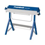 Metallkraft - plieuse de t�le manuelle utilisation sur chantier largeur de travail 1050 mm �paisseurs ...