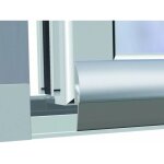 Plinthe anti - vent : inox � l�vre (bdp 3 rvs) - elton