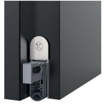 Plinthe automatique de bas de porte premium agot - joint en silione souple - coupe - feu - longueur 1130 ...