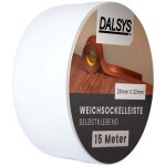 Dalsys - plinthe souple autocollante plinthe adhsive, plinthe de finition pour joints dans le sjour, ...