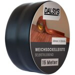 Dalsys - plinthe souple autocollante plinthe adhsive, plinthe de finition pour joints dans le sjour, ...