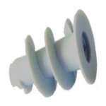 Plombelec - cheville spirofix 23 nylon pour plaque et carreau de pl�tre, 70 pi�ces