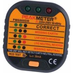 Pm6860dr automatique electrique 220v appui disjoncteur testeur de prise?1 pcs
