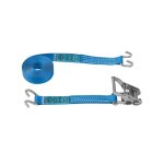 Sangle d'arrimage 3. 2t 5m ? 2 crochets �cart�s ? largeur 35mm ? tendeur � cliquet pour v�hicules utilitaires ...