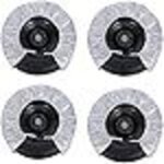 De pneu, 4 pi�ces 27 29 roue pneu pneu argent housse de protection pour voiture jeep rv suv camion remorque ...