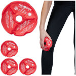 Poches gel genoux, lot de 4, compresses effet chaud ou froid, rutilisables, encoche pour la mobilit, ...