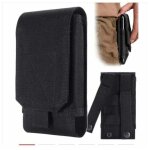Pochette tactique pour t�l�phone portable avec ceinture de taille, portefeuille edc, pochette militaire ...