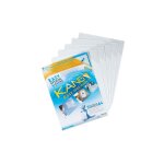 Liderpapel - tarifold, pochette, format a4, � dos magn�tique, lot de 5