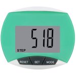 Podom�tre, compteur de pas avec clip de ceinture, podom�tre multifonctionnel, �cran lcd, accessoire d'exercice ...