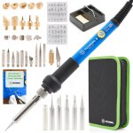 Po�le � bois 39en1 techrebal 'blue jet' tbj60w avec potentiom�tre 60w (fer � souder, 29 pannes, support ...