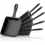 Po�le � raclette en fonte (6 pi�ces) 12, 5 x 18 cm plat de service - bbq - toro