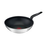 Tefal - poêle wok inox 28cm e3091904 Tefal - poêle wok inox 28cm e3091904