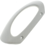 Poign�e blanche verticale (entraxe : 110 mm) pour r�frig�rateur, cong�lateur vedette - 45x4118