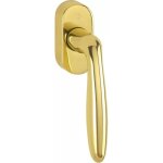 Poign�e de fen�tre ob secustik� verona - hoppe ag - carr� adaptable de 32 � 42 mm. - laiton pvd f77