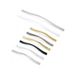 Poign�e fluid 6821 - talla chrom� brillant. 263x7, 60 / 12, 80x28, 80mm. entraxe 224 / 192mm.